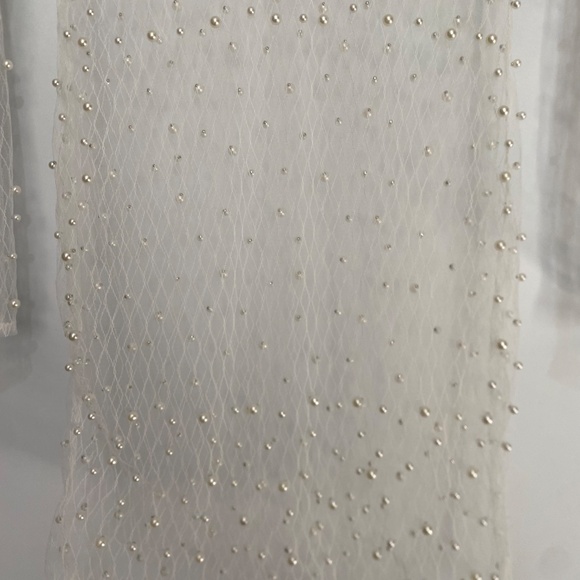 NWT Ezili S Margarite Faux Pearls Coverup Dres - Picture 11 of 13